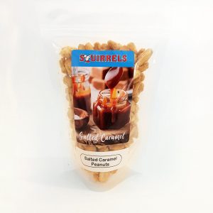 SaltedCaramel_Peanuts_Single Squirrels Bavarian Nuts - salted caramel peanuts